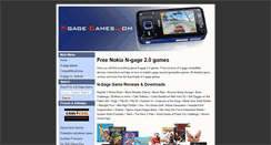 Desktop Screenshot of ngage-games.com